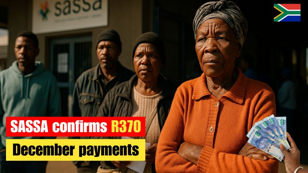 SASSA R370 December Payments