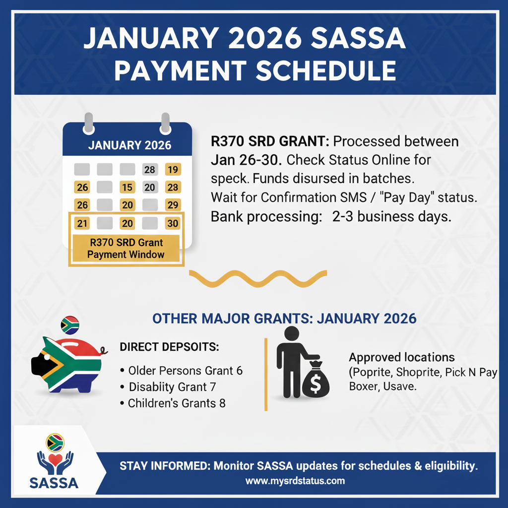 Sassa Grants January 2026